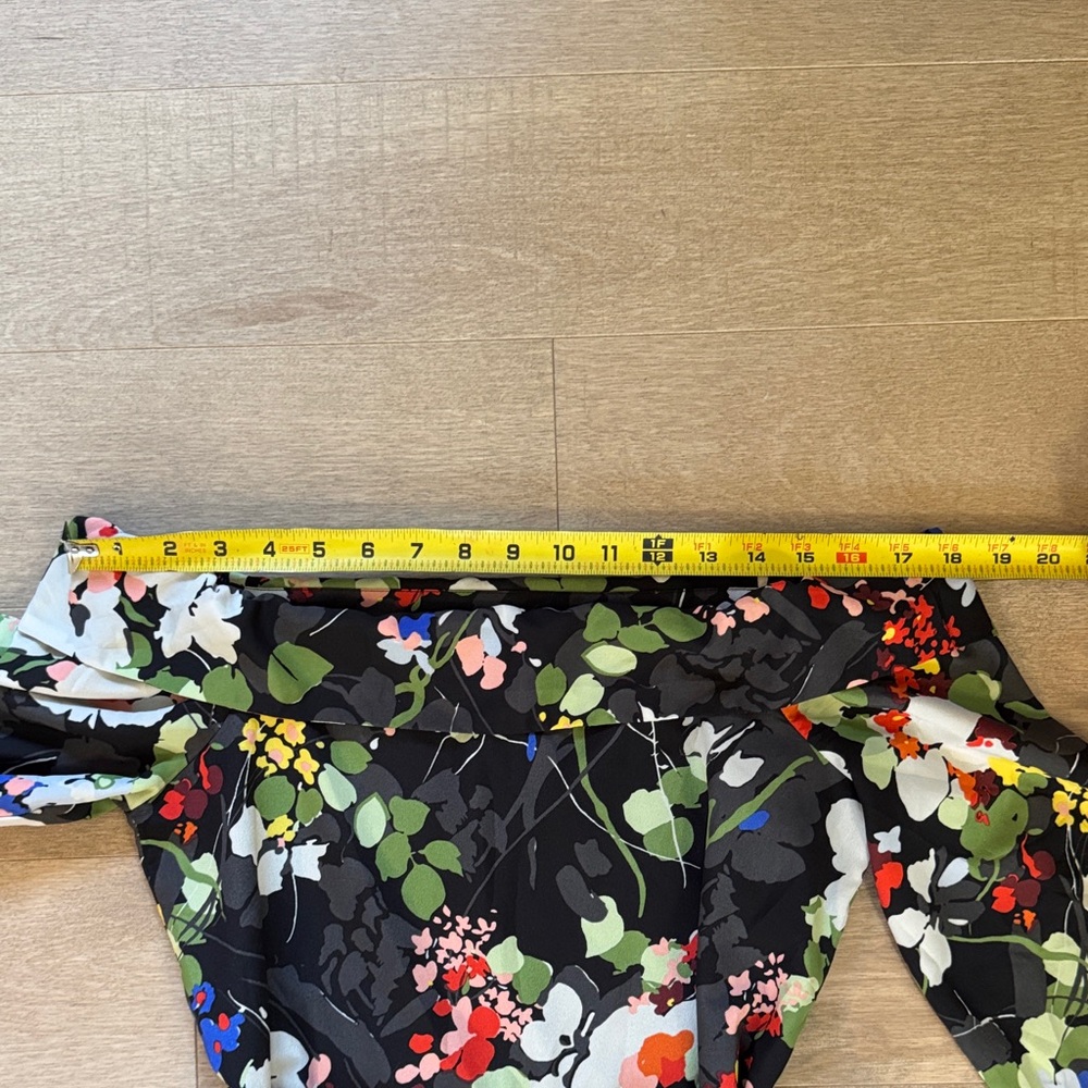 Banana Republic Multicolor Floral 3/4 Sleeve Dress - Picture 15 of 15